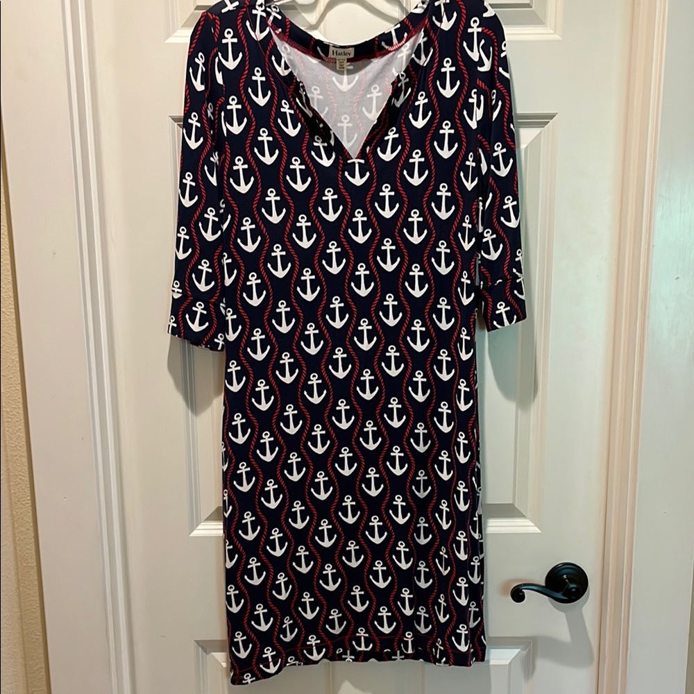 Hatley Nautical Anchor Print Dress